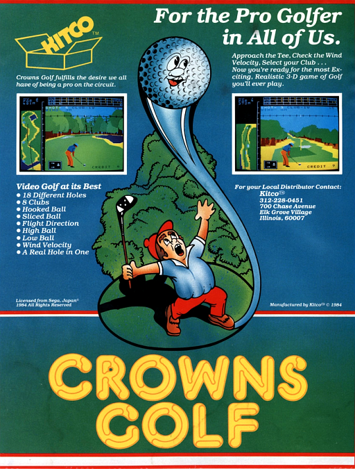 Crowns Golf (set 1) Game Cover